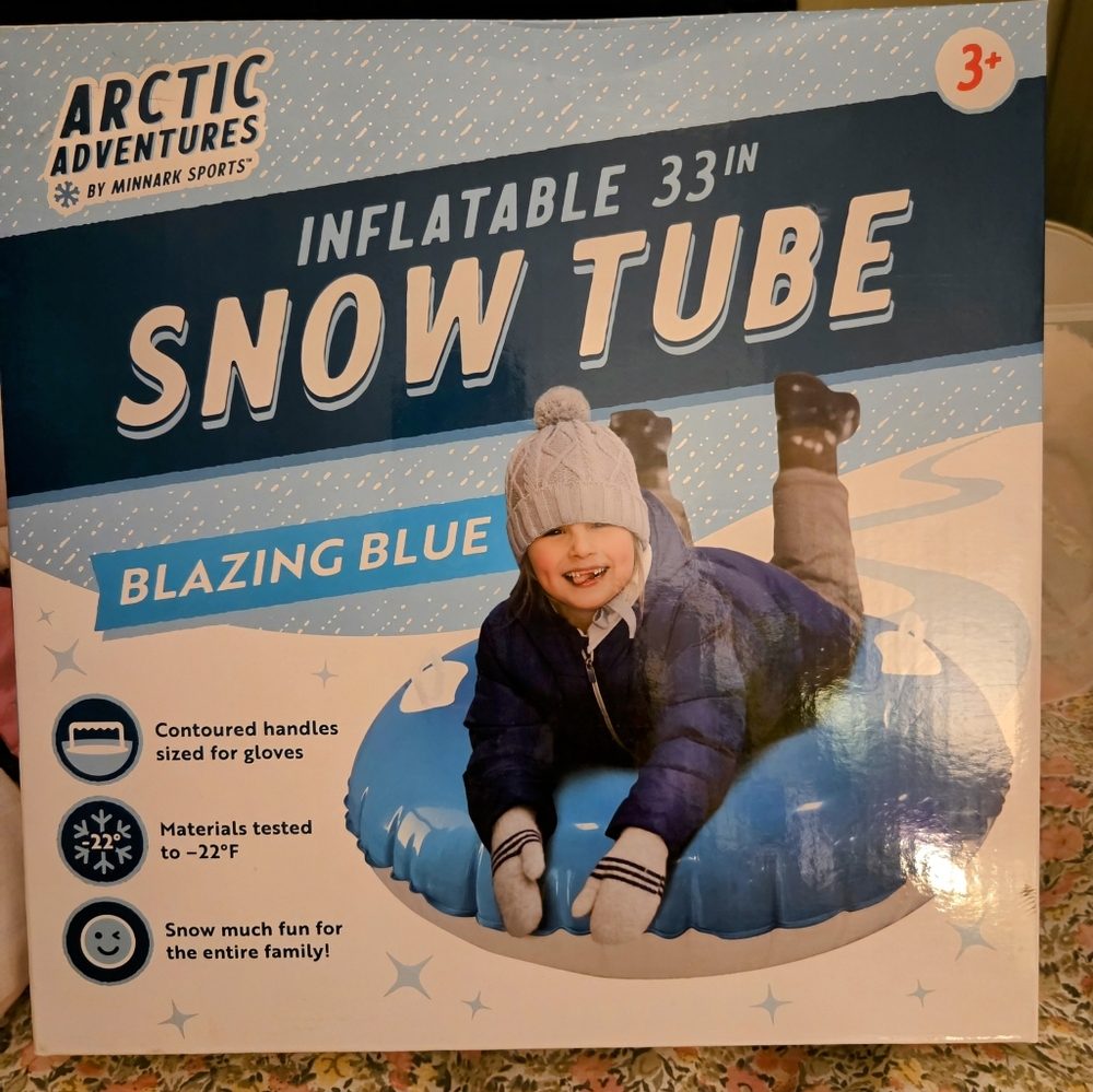 Inflatable Snow Tube Brand New In Box